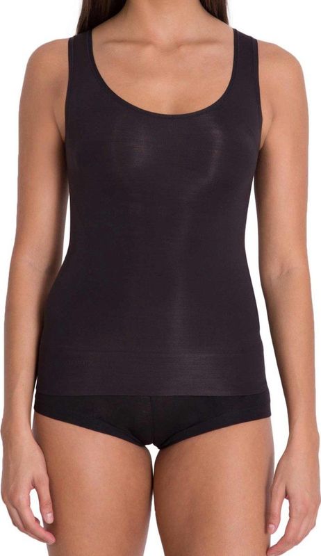 J&C - Correctie Hemd - Zwart - Microfiber