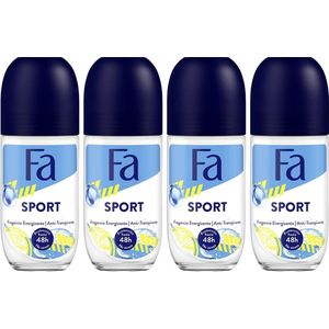 Fa Deo Roller Sport Unisex 4 x 50 ml