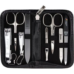 Germany Manicureset nagelverzorgingsset 'Roma' 8-delig Glasvijl 309