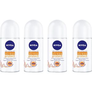 Nivea Deo Roller Stress Protect - 4 x 50 ml