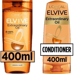 LOREAL Elvive Extraordinary Oil Nourishing XL - Shampoo 400 ml & Conditioner 400 ml