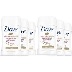 Dove Deo Stick - Ultimate Repair Dark Marks Corrector Soothing Jasmine - 6 x 40 Gram