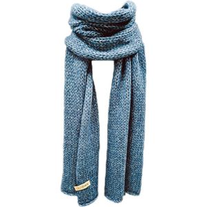 Dames Sjaal Antarctica - Jeans blauw