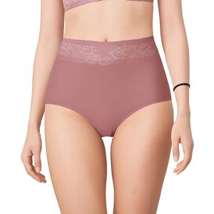 J&C - Dames Tailleslip - Zwart - Katoen/Polyamide - Met Kant