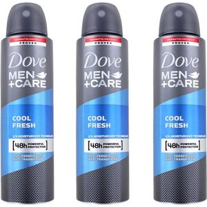 Dove Deo Spray Men - Cool Fresh - 3 x 150 ml