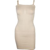 J&C - Strapless Corrigerende Onderjurk - Shapewear - Huidskleur - 85% Polyamide 15% Elastaan