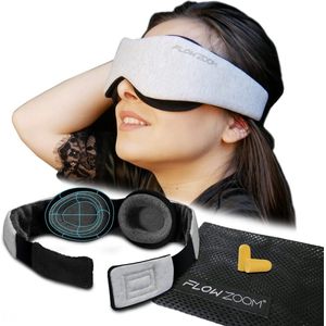 Slaapmasker voor zijslapers | Slaapmasker Slaapbril voor heren en dames met zachte brede elastische band