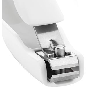 Teennagelknipper met nagelvanger, extra groot voor perfecte grip met rechte snit, premium, wit