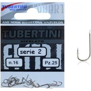Tubertini Haken Nikelato serie 2 (25pcs) - Maat : 18