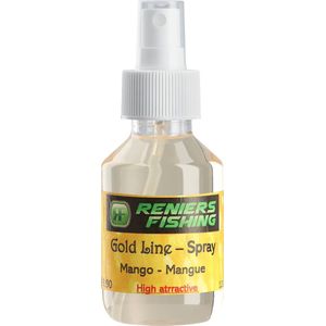 Reniers Fishing Gold Line Spray  (Fruity Taste 120ml) Smaak : Banaan