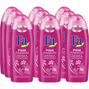 FA Pink Douchegel - Voordeelverpakking 9 x 250 ml