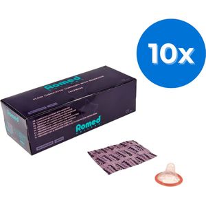 Romed Condooms 144 stuks in een doos - Set van 10 doosjes Romed