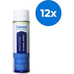 Romed alcoholspray 500ml - Set van 12 stuks Romed