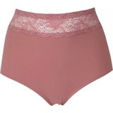 J&C - Tailleslip - Zwart - Katoen/Polyamide - Met Kant