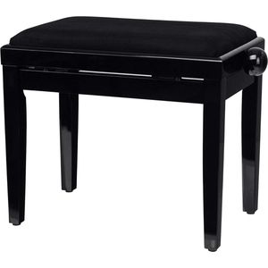 Pianobank (zwart hoogglans)