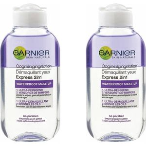 Garnier SkinActive 2in1 Oogmake Remover - 2 x 125 ml