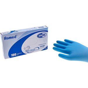 Romed Nitril handschoenen 1000 stuks - Set van 10 doosjes L Romed