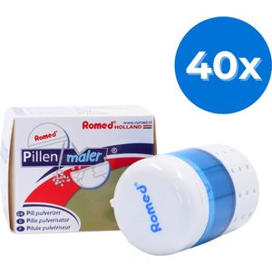 Romed pillenmaler - Set van 40 doosjes Romed