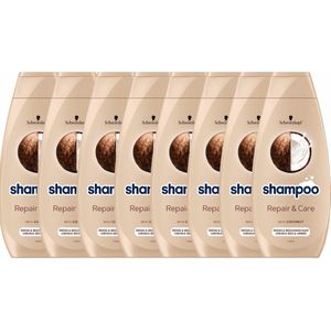 Schwarzkopf Shampoo - Repair & Care - 8 x 400 ml