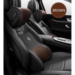 Massagekussen - Hoge Kwaliteit - Luxe Auto Massage Taille Ondersteuning Hoofdsteun en Rugsteun Kussen