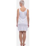 Gaubert - Onderjurk - Wit - 90CM - Brede Bandjes - Gladde Dames Onderjurk