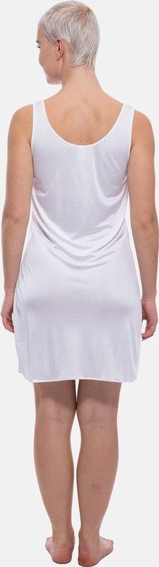 Gaubert - Onderjurk - Wit - 90CM - Brede Bandjes - Gladde Dames Onderjurk