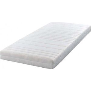 Matras comfortschuim 20 cm dik - 90x200 cm eenpersoons matras - afneembaar tijk