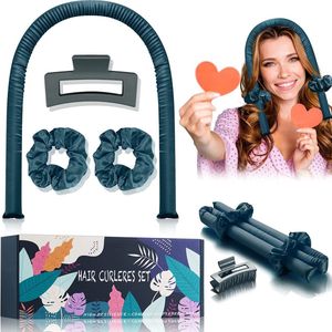 Heatless Curling Sponge, Krullen zonder warmte, Heatless Curls Band, Heatless Curls No Heat Curling Ribbon, Curling Sponge DIY Hair Styling Tools voor lang halflang haar