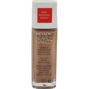 Revlon - Nearly Naked Makeup - Foundation - 210 - Sun Beige