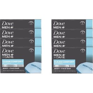 Dove Zeep - Clean Comfort - 8 x 100 Gram
