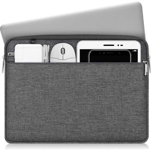 14 inch laptophoes laptop sleeve aktetas, Waterbestendig Schokbestendig Lichtgewicht tas met accessoirevak, Beschermende notebooktas met afneembare kleine tas, voor HP/LENOVO/DELL/ACER/ASUS