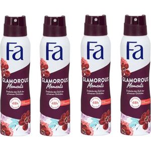 Fa Deospray – Glamorous Moments 4 x 150 ml
