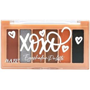 Amuse - Xoxo Eyeshadow MINI Palette - Flirty - 03 - Oogschaduw - 6 g