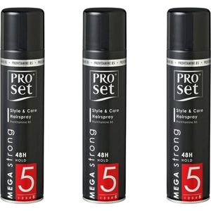 Proset Haarlak – Mega Strong - 3 x 300 ml