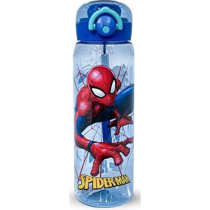 Eation® Waterfles - Spiderman - 600ml - Transparant - BPA-vrij