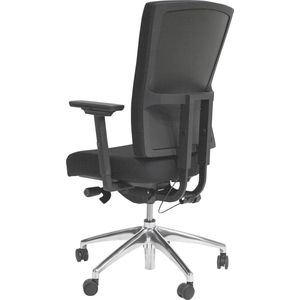 Schaffenburg serie 300 NEN Comfort ergonomische bureaustoel met aluminium voetkruis en 5 jaar volledige garantie. NEN-EN 1335 gecertificeerd