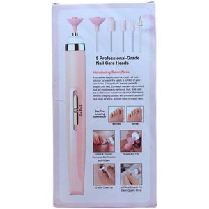 Electrische nagelvijl - Roze- Manicure vijl - Nagel - Kunst nagels - Gel nagels - Vijl - Make up - Hobby