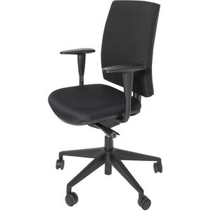 Schaffenburg serie 350 NEN ergonomische bureaustoel met zwart voetkruis en 5 jaar garantie op alle bewegende delen. NEN-EN 1335 gecertificeerd.