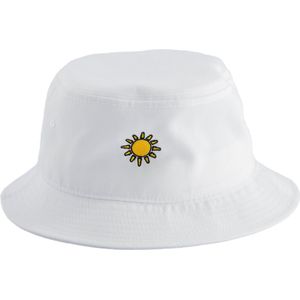 Major May Bucket Hat - Vissershoedje - Hoed - Sustainable - Wit