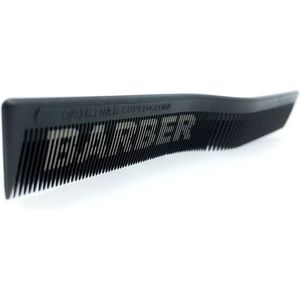 Curve-O - The Barber Type 2 - Haarborstel - Zwart - Kunststof
