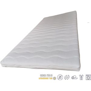 Topdekmatras - Topper - Nasa Traagschuim - Op Maat - 70x140 - 8 cm