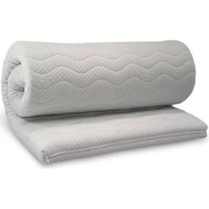 Topdekmatras - Topper - Comfortschuim SG40 - Bamboo - Op Maat - 90x220 - 8 cm