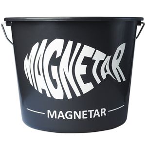 Magnetar Bucket - 12 Liter - Opruim Emmer - Voor Verzamelen, Opruimen en Opbergen van Voorwerpen - Ideaal tijdens het Schoonmaken en Magneetvissen - Met Logo