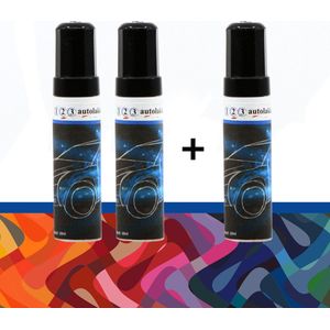 Lakstift Autolak CITROEN Kleurcode EFC - BLANC PERLE-MET. 2L - 12ml + Lakstift BLANKE LAK - 12ml
