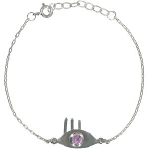 Sieraden - Armband - Paars - 925 Sterling Zilver - Amethist