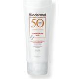 2x Biodermal SPF 50 Zonnelotion Gevoelige Huid 100 ml