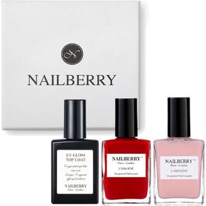 Nailberry - Set van 3 Gift Set - Limited Edition nagellak set