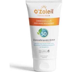 2x O'Zoleil Zonnebrandcrème Lichaam SPF 50 125 ml