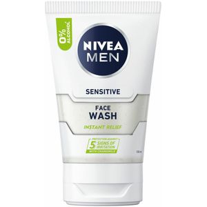 3x Nivea Men Sensitive Face Wash 100 ml