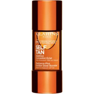 2x Clarins Self Tan Radiance-plus Golden Glow Booster For Face 15 ml